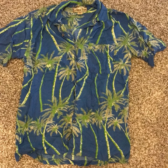 caribbean blues Other - Men’s Palm Tree Hawaiian shirt 🌴